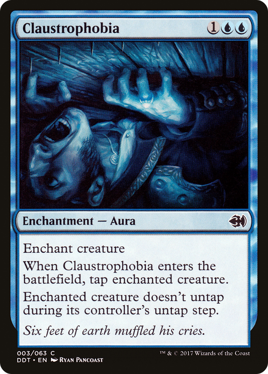 Claustrophobia (DDT-003) - Duel Decks: Merfolk vs. Goblins