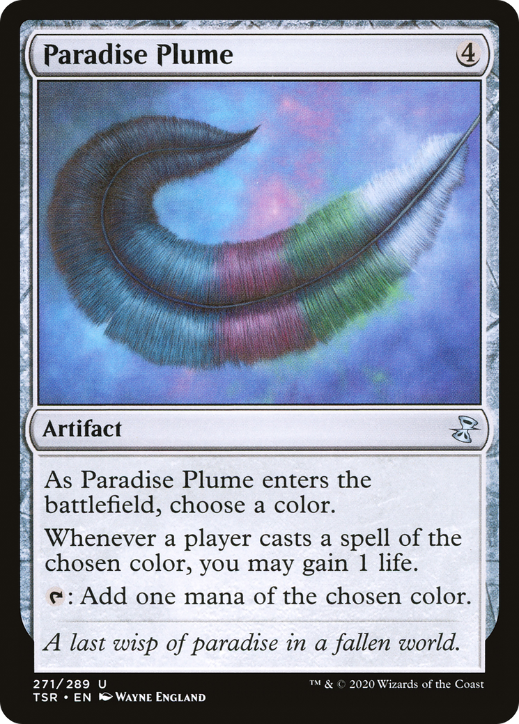 Paradise Plume (TSR-271) - Time Spiral Remastered Foil