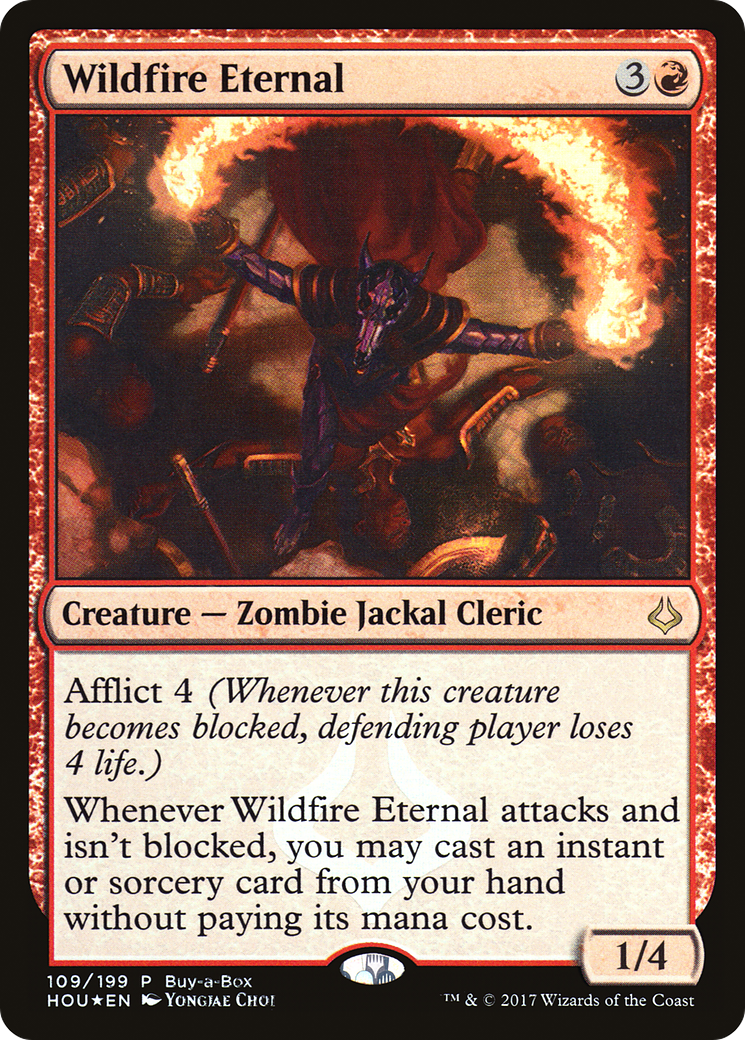 Wildfire Eternal (PHOU-109) - Hour of Devastation Promos Foil