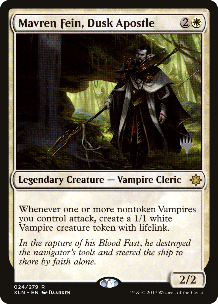 Mavren Fein, Dusk Apostle (PXLN-24P) - Ixalan Promos