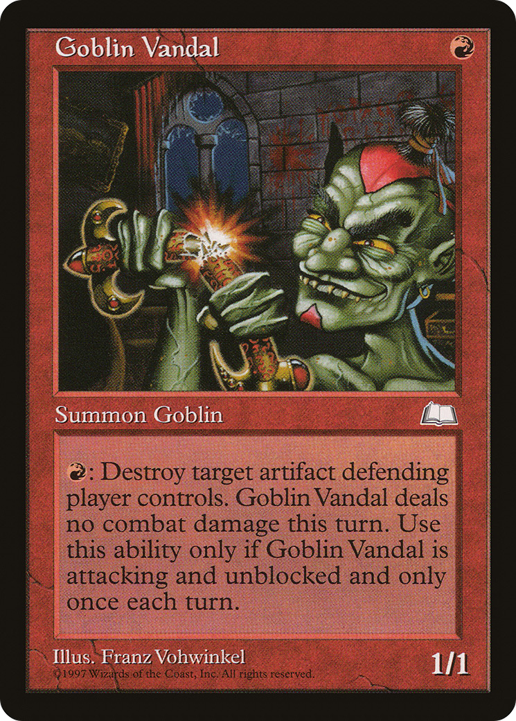 Goblin Vandal (WTH-105) - Weatherlight