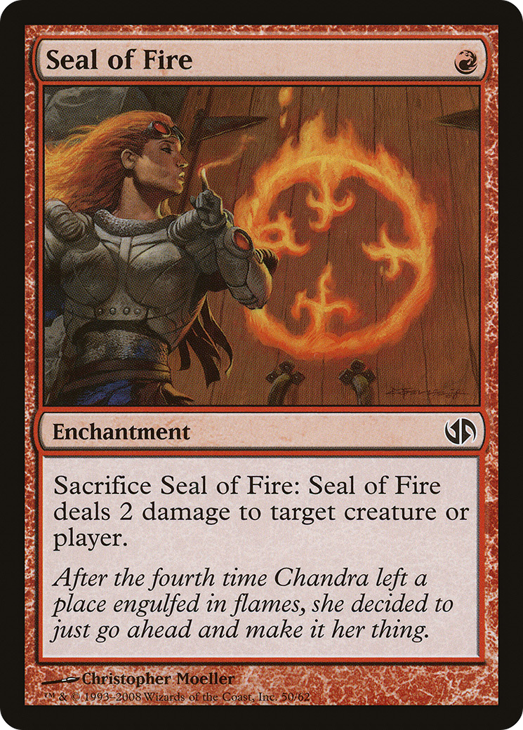 Seal of Fire (DD2-050) - Duel Decks: Jace vs. Chandra