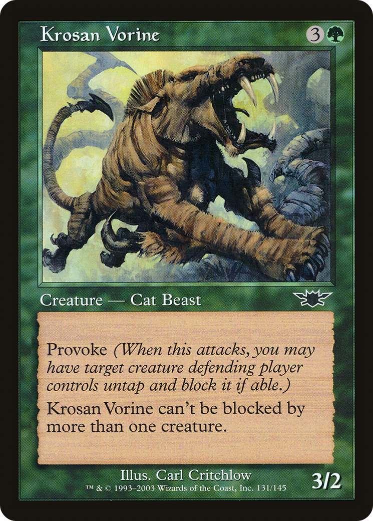 Krosan Vorine (LGN-131) - Legions Foil