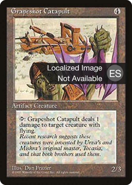 Grapeshot Catapult (4BB-322) - Fourth Edition Foreign Black Border