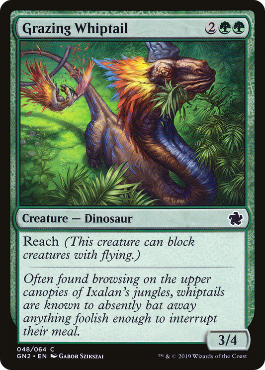 Grazing Whiptail (GN2-048) - Game Night 2019