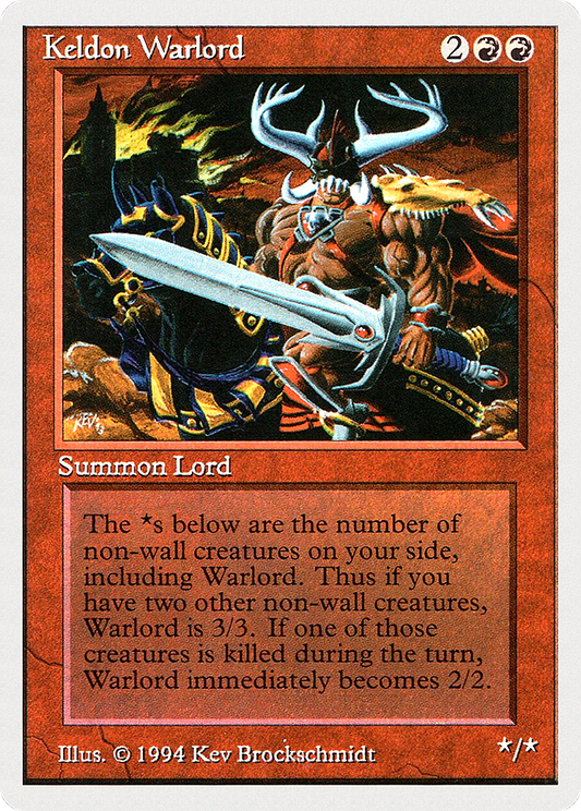 Keldon Warlord (SUM-160) - Summer Magic / Edgar