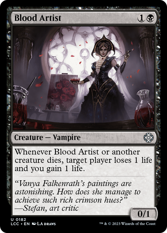 Blood Artist (LCC-182) - The Lost Caverns of Ixalan Commander