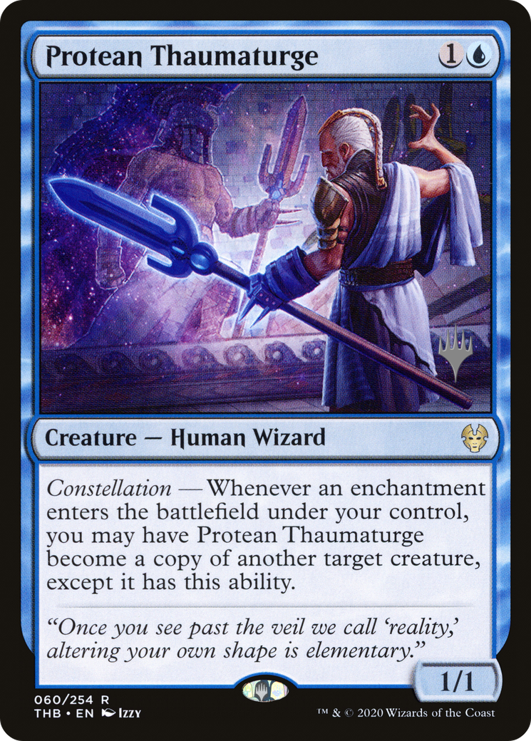 Protean Thaumaturge (PPTHB-60P) - Theros Beyond Death Promos Foil (Promo Pack)
