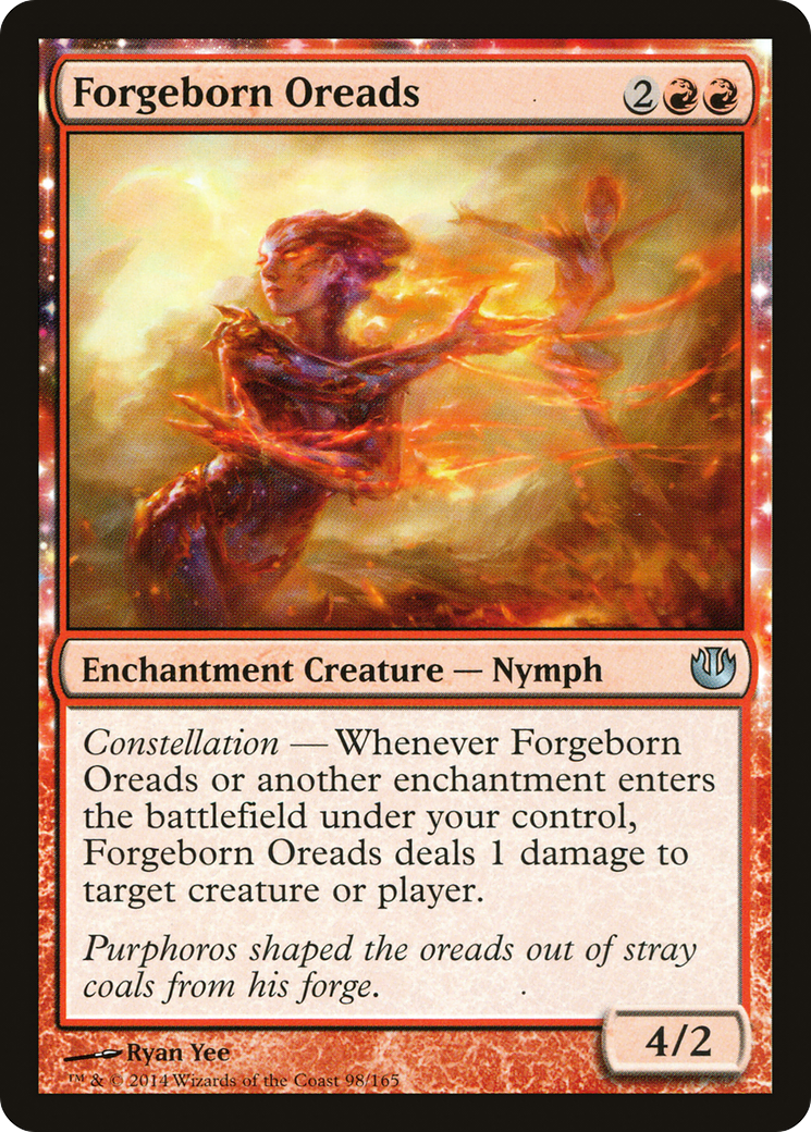 Forgeborn Oreads (JOU-098) - Journey into Nyx Foil