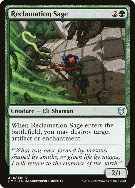 Reclamation Sage (248) (CMR-248) - Commander Legends Foil