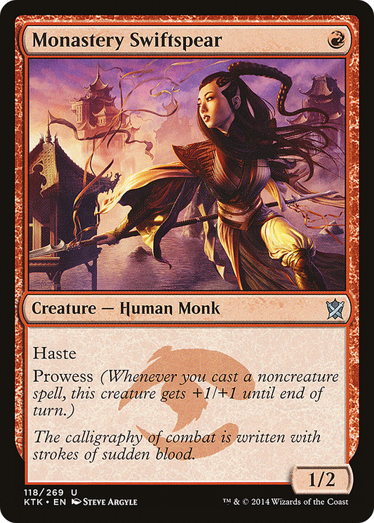 Monastery Swiftspear (KTK-118) - Khans of Tarkir Foil