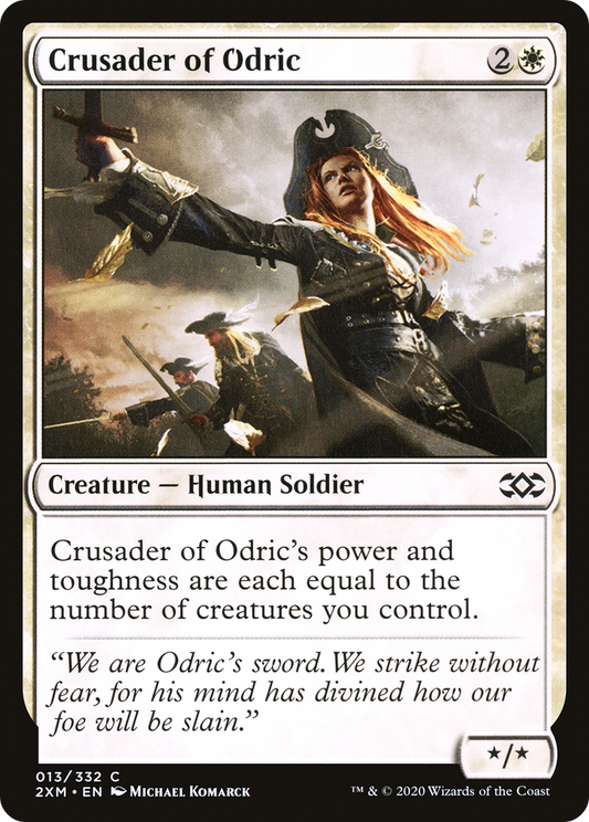 Crusader of Odric (2XM-013) - Double Masters Foil