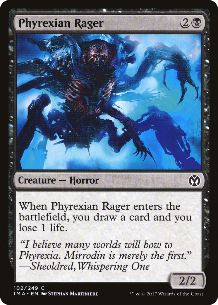 Phyrexian Rager (IMA-102) - Iconic Masters