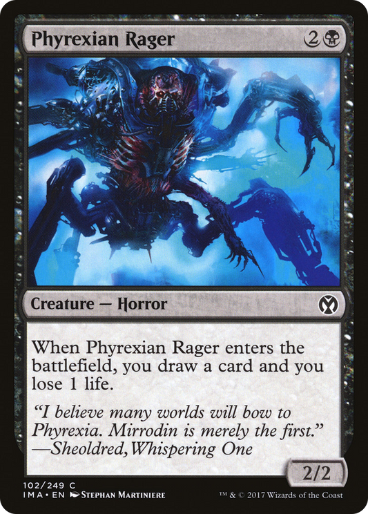 Phyrexian Rager (IMA-102) - Iconic Masters