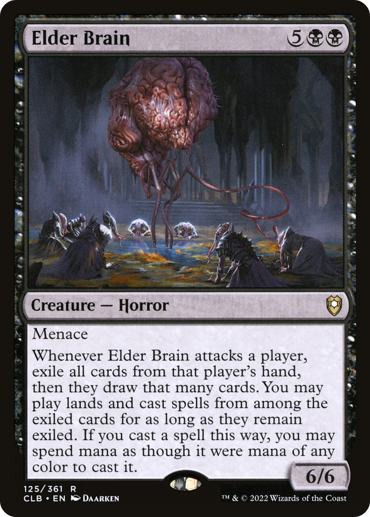 Elder Brain (CLB-125) - Commander Legends: Battle for Baldur's Gate Foil