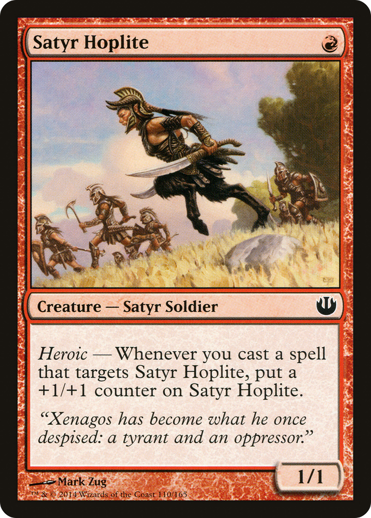 Satyr Hoplite (JOU-110) - Journey into Nyx Foil