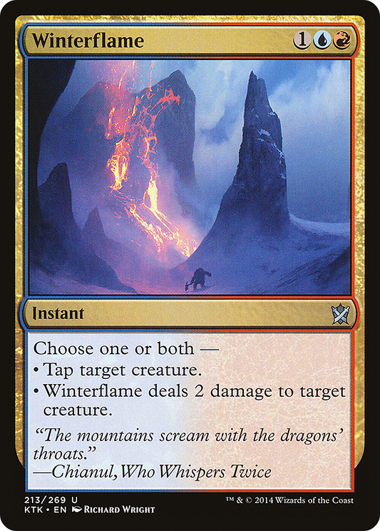 Winterflame (KTK-213) - Khans of Tarkir