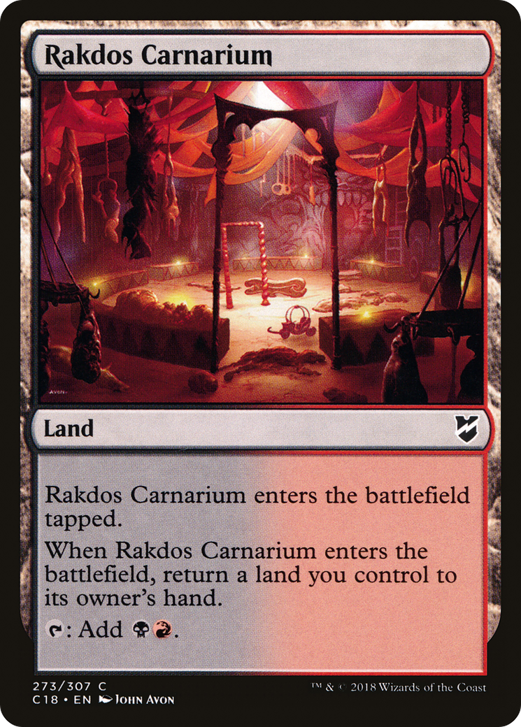 Rakdos Carnarium (C18-273) - Commander 2018