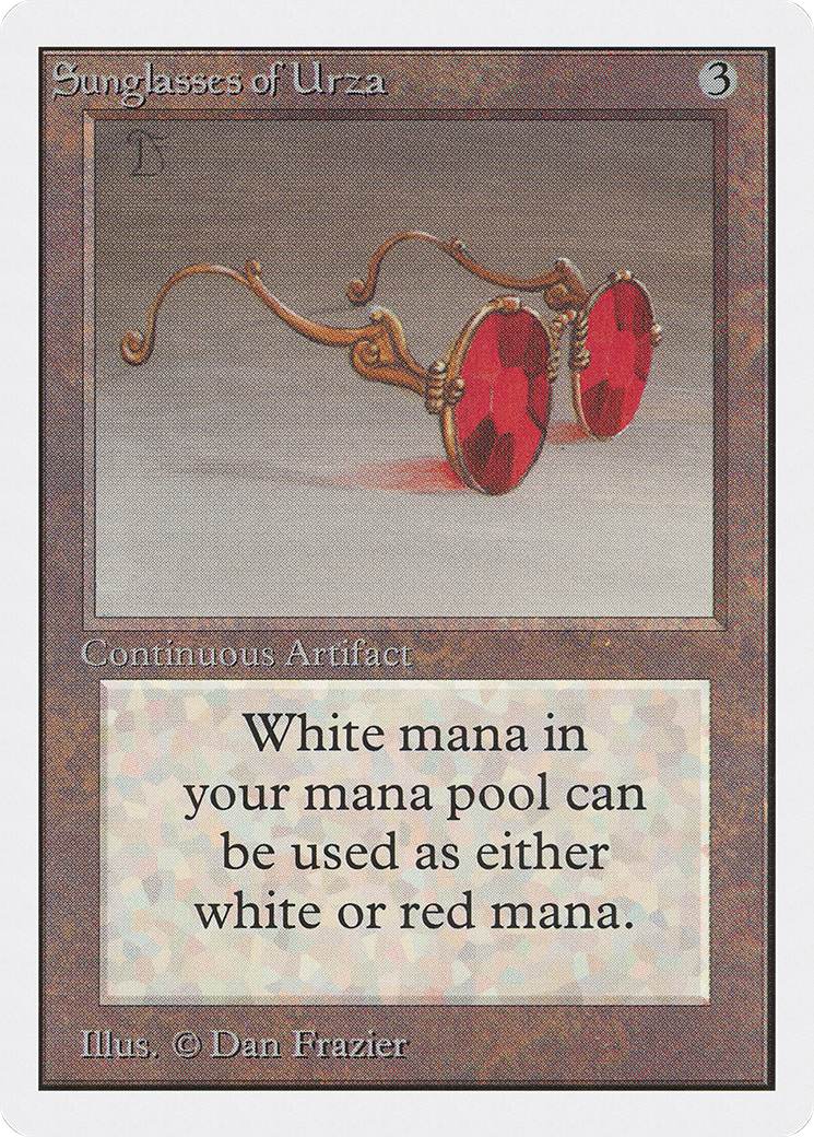 Sunglasses of Urza (2ED-272) - Unlimited Edition