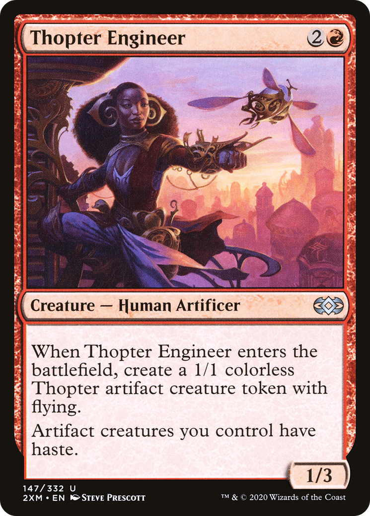 Thopter Engineer (2XM-147) - Double Masters Foil