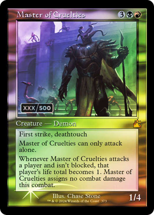 Master of Cruelties (RVR-373Z) - Ravnica Remastered Foil