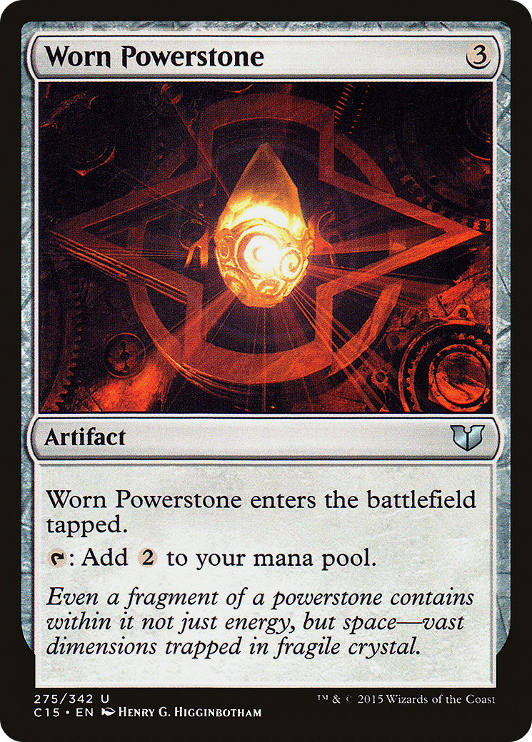 Worn Powerstone (C15-275) - Commander 2015