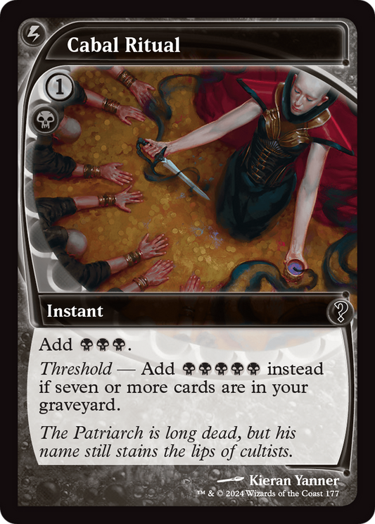 Cabal Ritual  (MB2-177) - Mystery Booster 2