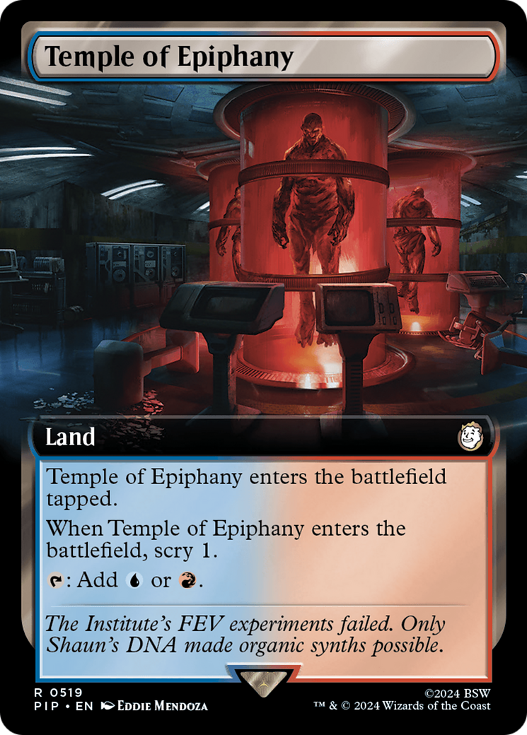 Temple of Epiphany (PIP-519) - Fallout: (Extended Art) Foil