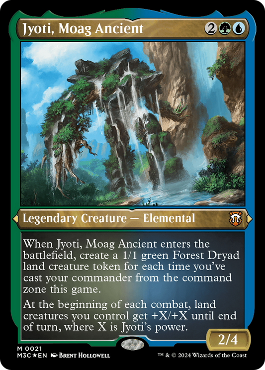 Jyoti, Moag Ancient (M3C-021) - Modern Horizons 3 Commander Etched Foil