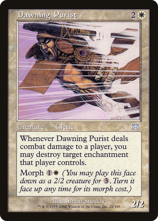 Dawning Purist (ONS-022) - Onslaught Foil