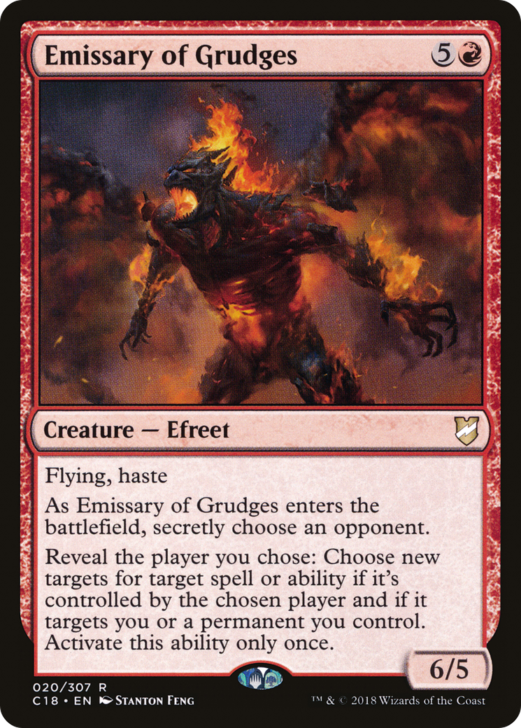 Emissary of Grudges (C18-020) - Commander 2018