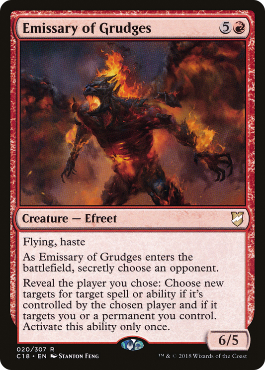 Emissary of Grudges (C18-020) - Commander 2018