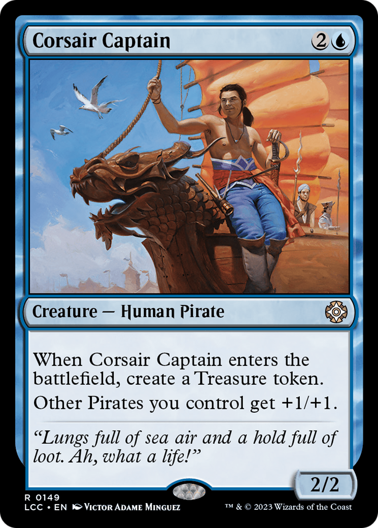 Corsair Captain (LCC-149) - The Lost Caverns of Ixalan Commander