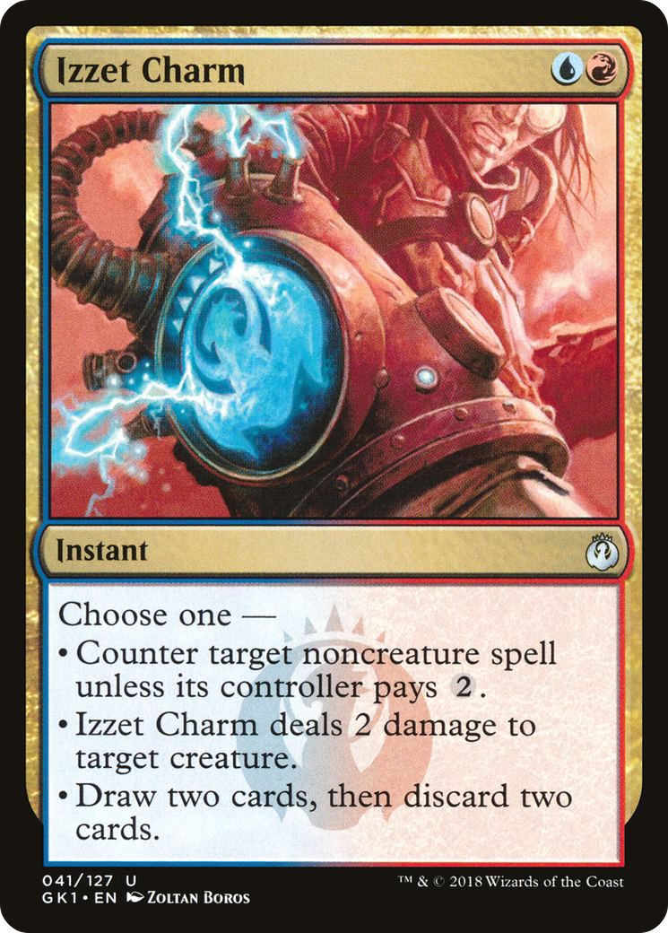 Izzet Charm (GK1-041) - GRN Guild Kit