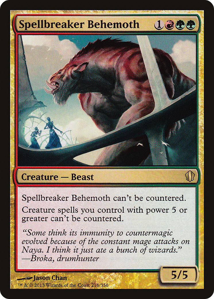 Spellbreaker Behemoth (C13-216) - Commander 2013