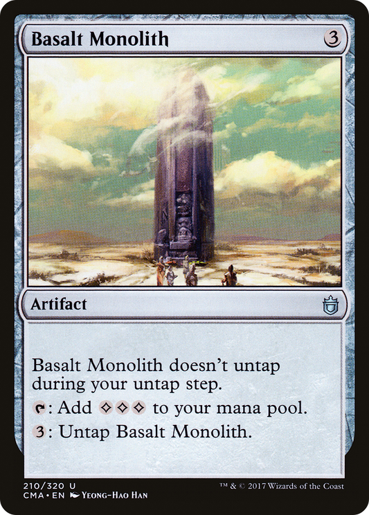 Basalt Monolith (CMA-210) - Commander Anthology