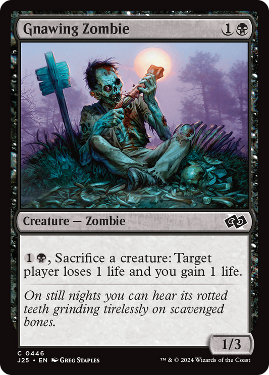 Gnawing Zombie (J25-446) - Foundations Jumpstart