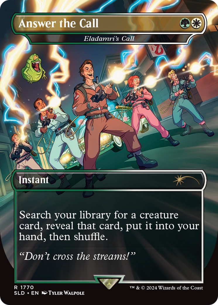 Eladamri's Call  (Borderless)(SLD-1770) - Secret Lair Drop / Answer the Call