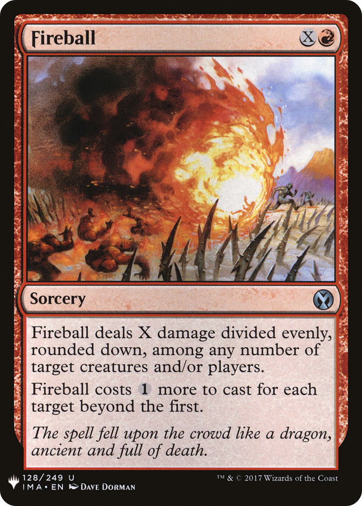 Fireball (LIST-IMA-128) - The List