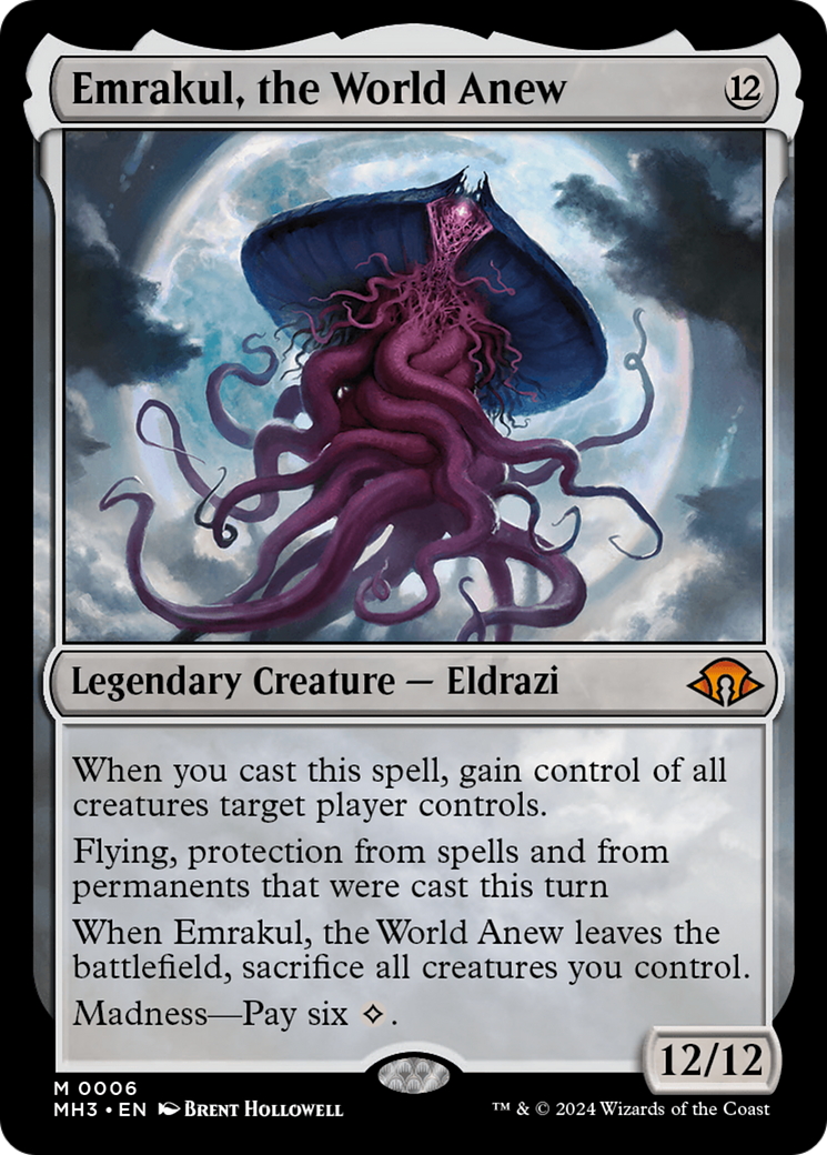 Emrakul, the World Anew (MH3-006) - Modern Horizons 3 Foil