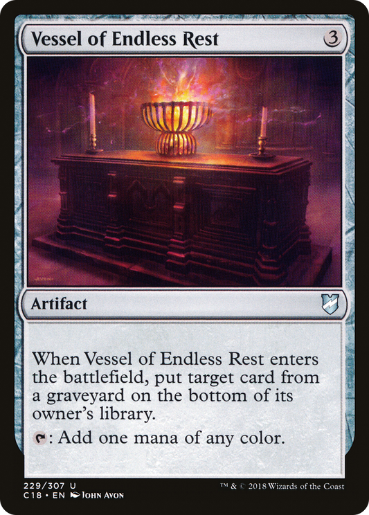 Vessel of Endless Rest (C18-229) - Commander 2018