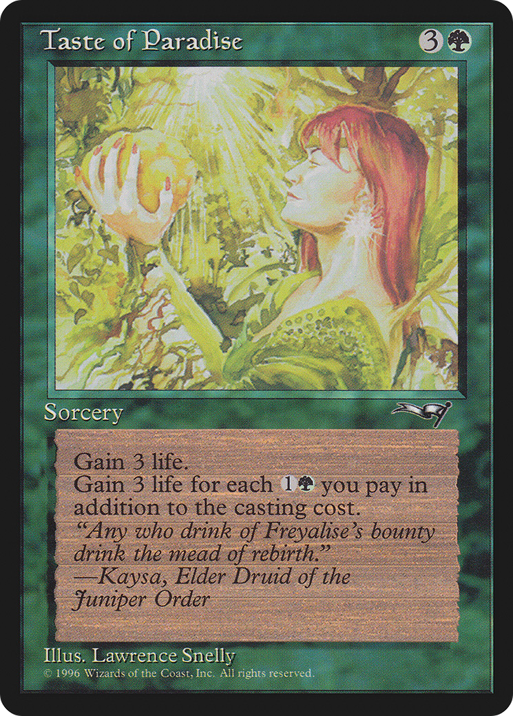 Taste of Paradise (ALL-100A) - Alliances