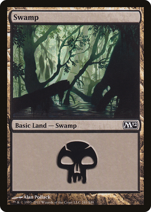 Swamp (M12-241) - Magic 2012 Foil