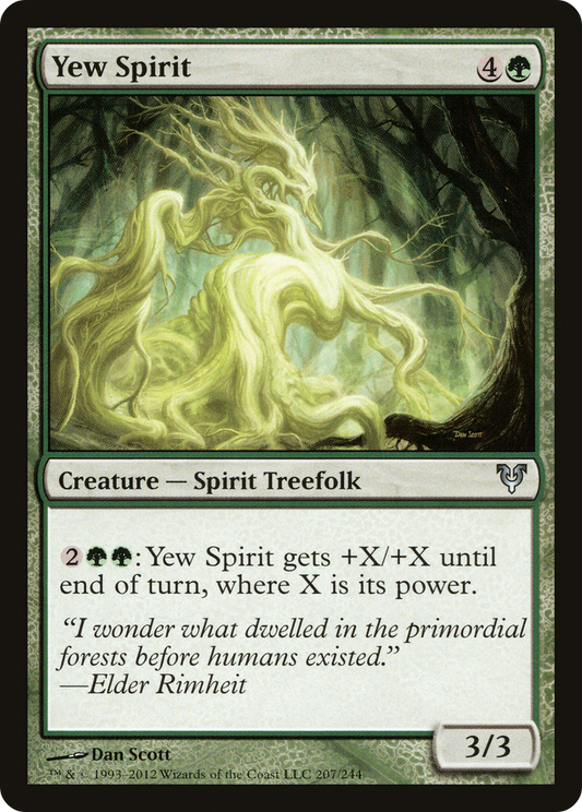 Yew Spirit (AVR-207) - Avacyn Restored