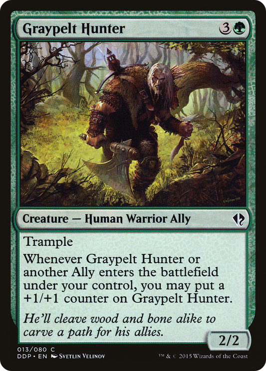 Graypelt Hunter (DDP-013) - Duel Decks: Zendikar vs. Eldrazi