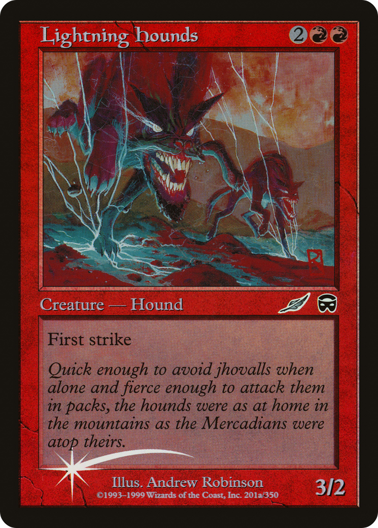 Lightning Hounds (PMEI-010) - Media Inserts Foil