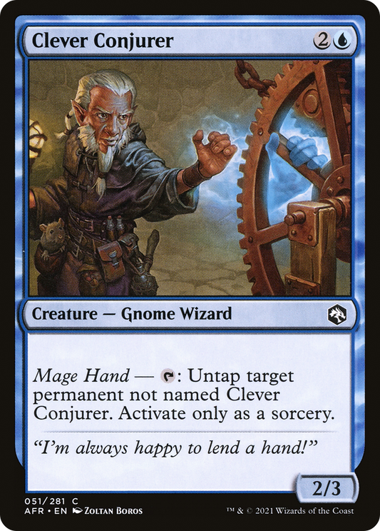 Clever Conjurer (AFR-051) - Adventures in the Forgotten Realms Foil