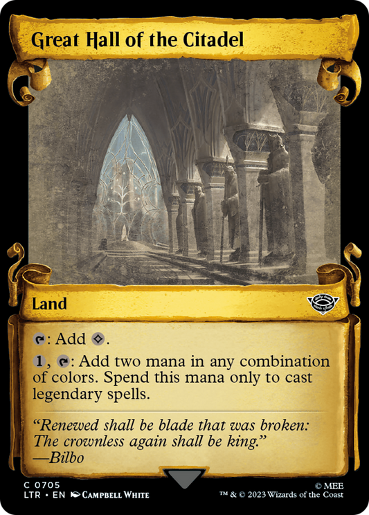 Great Hall of the Citadel (LTR-705) - The Lord of the Rings: Tales of Middle-earth: (Showcase)