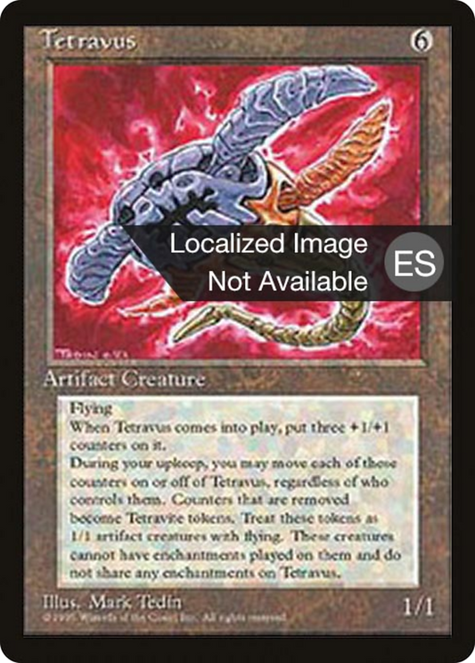 Tetravus (4BB-350) - Fourth Edition Foreign Black Border