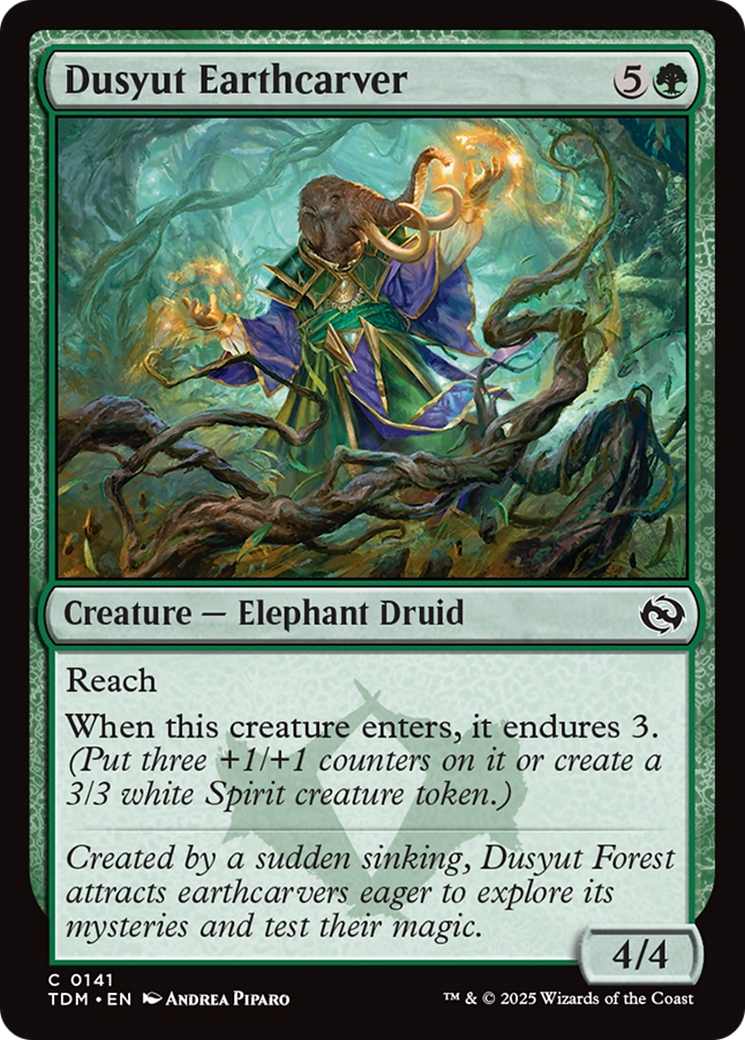 Dusyut Earthcarver  (TDM-141) - Tarkir: Dragonstorm